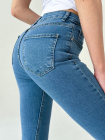 Скинни джинсы ISSA Plus модель WN20-357_blue Фото