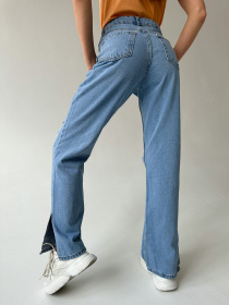 Джинси кльош ISSA Plus модель WN20-403_blue Фото