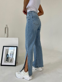 Джинси кльош ISSA Plus модель WN20-407_blue Фото