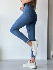 Скіні джинси ISSA Plus модель WN20-408_blue Фото