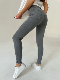 Скинни джинсы ISSA Plus модель WN20-409_grey Фото