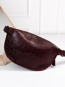 Поясная сумка ISSA Plus модель SU3-174_burgundy Фото