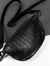 Поясная сумка ISSA Plus модель SU3-174_black Фото