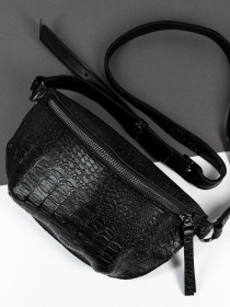 Поясная сумка ISSA Plus модель SU3-174_black Фото