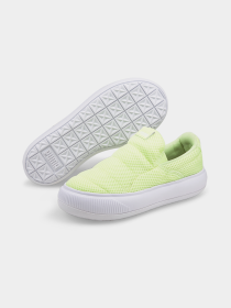 Кроссовки PUMA Suede Mayu Slip-on Mono Wns модель 383967 Фото