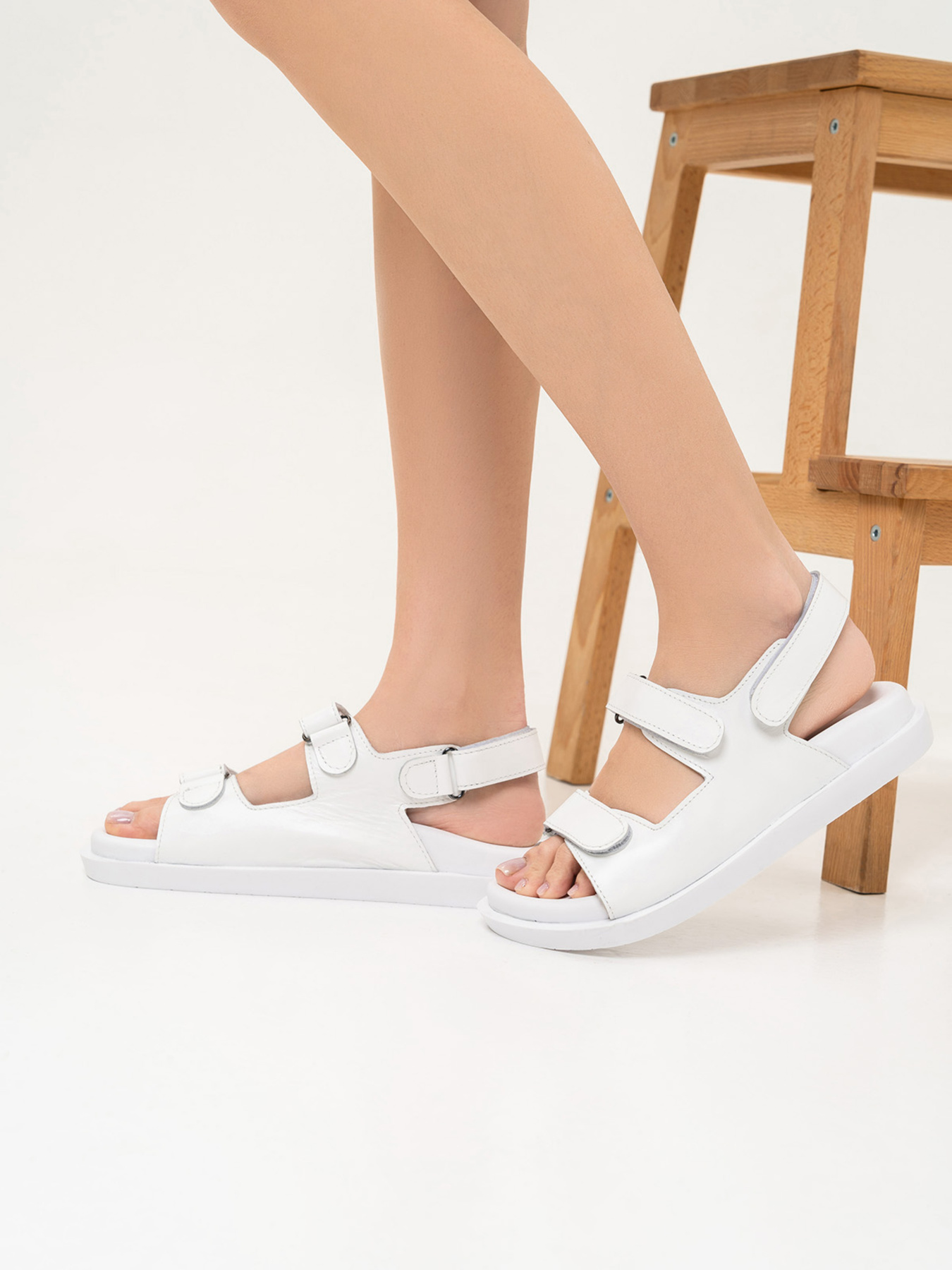 Сандалии ISSA Plus модель OB2-215_white Фото