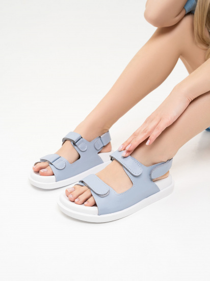 Сандалії ISSA Plus модель OB2-215_blue — фото 5 - INTERTOP