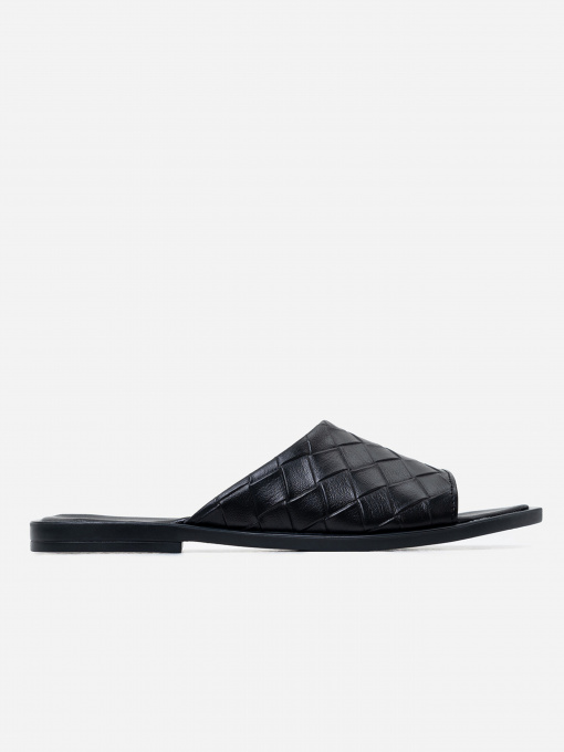 Шлепанцы ISSA Plus модель OB2-234_black Фото