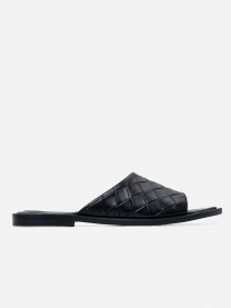 Шлепанцы ISSA Plus модель OB2-234_black Фото