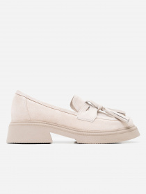 Лоферы ISSA Plus модель OB2-238_beige Фото