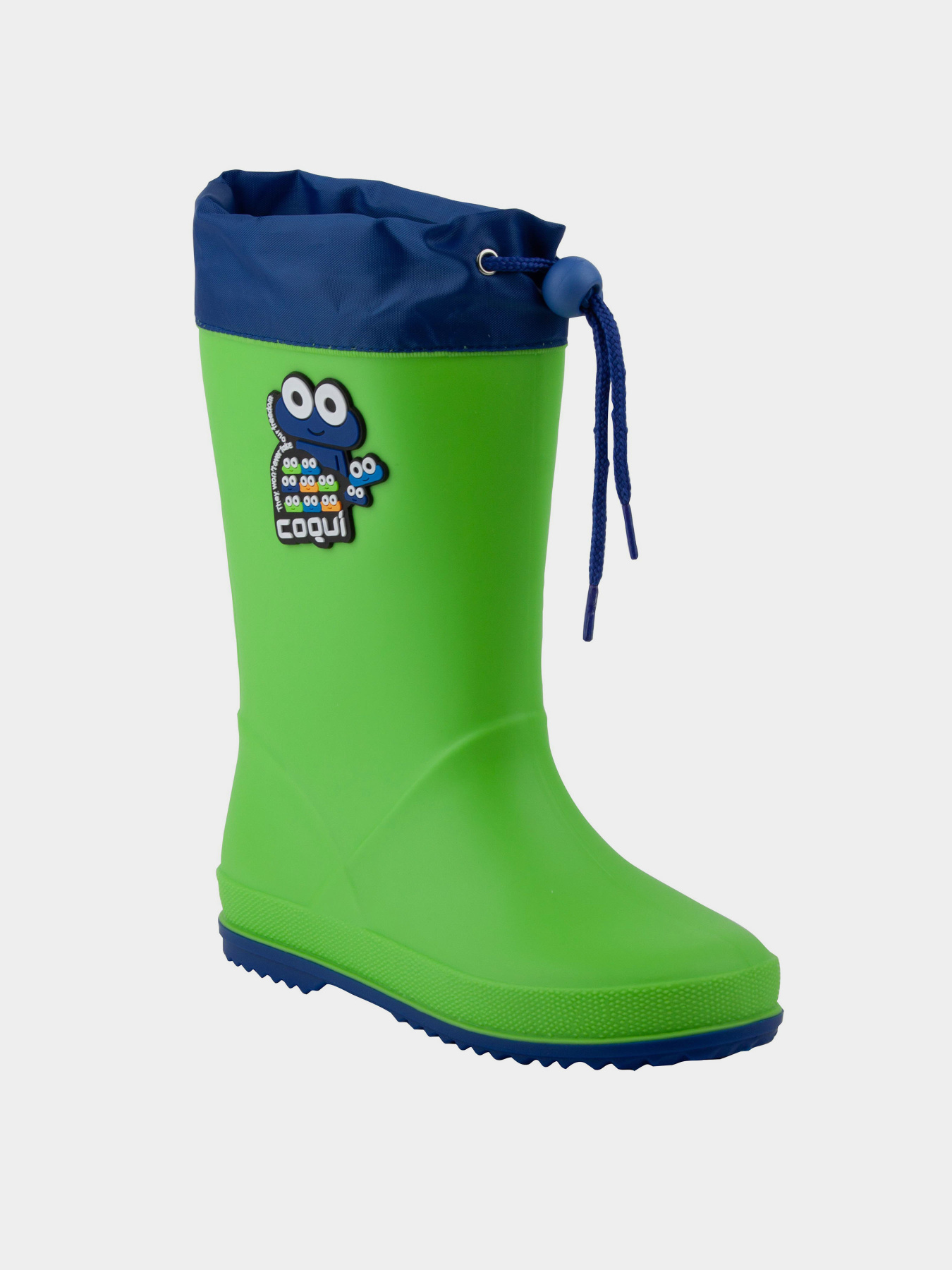 Сапоги резиновые COQUI модель COQUI8508Lime_Royal Фото