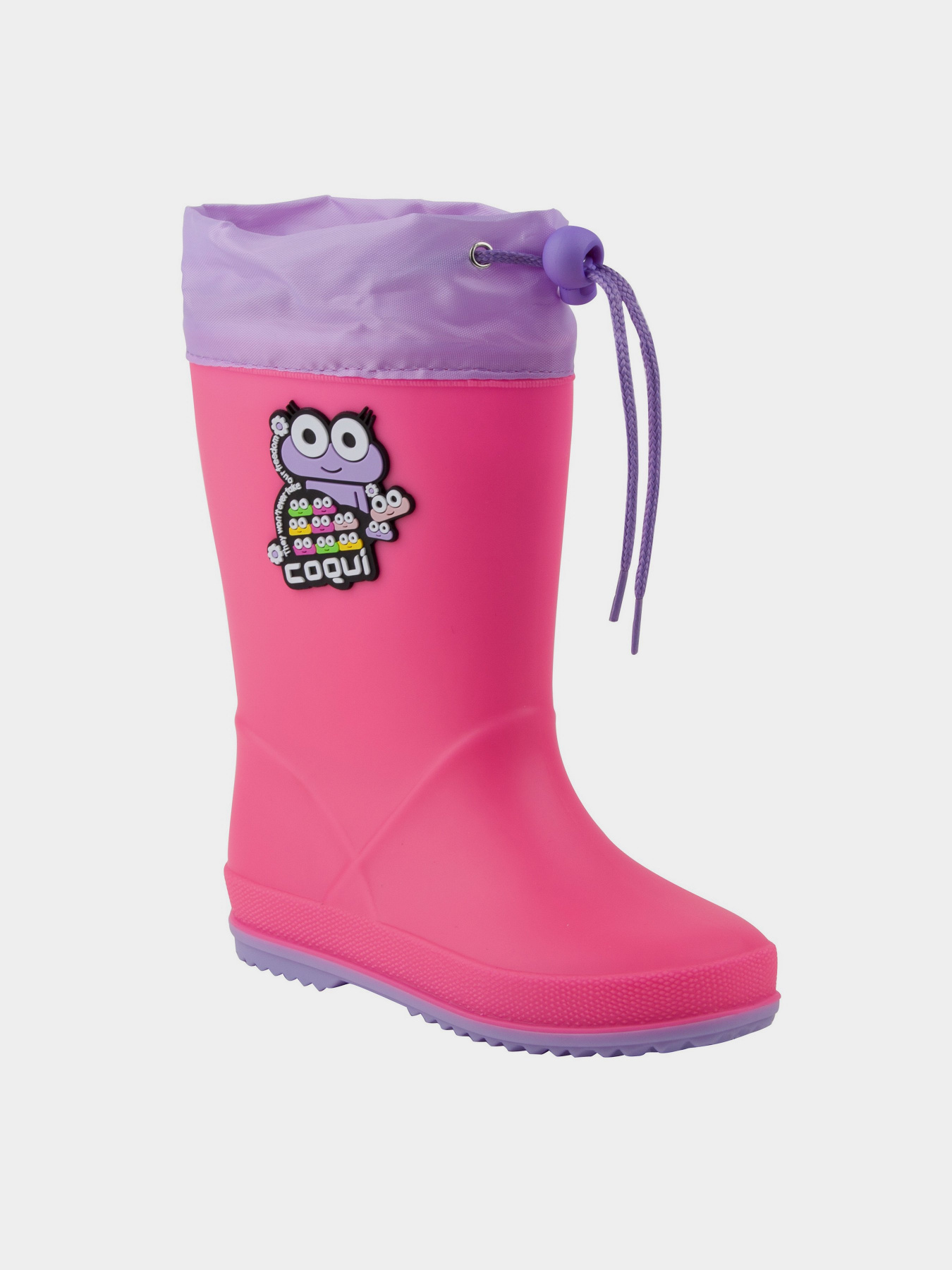 Сапоги резиновые COQUI модель 8508Lt.fuchsia_Lt.lila Фото