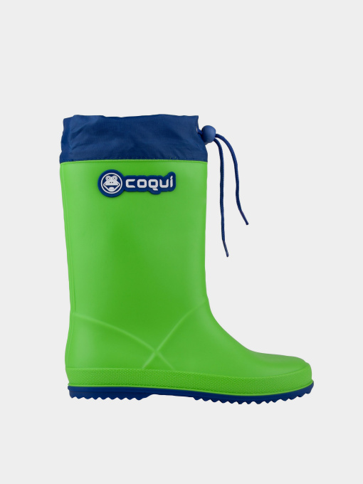 Сапоги резиновые COQUI модель 8509Lime_Roya Фото