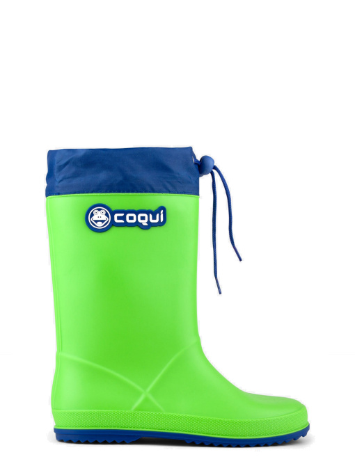Сапоги резиновые COQUI модель 8509Lime_Roya Фото