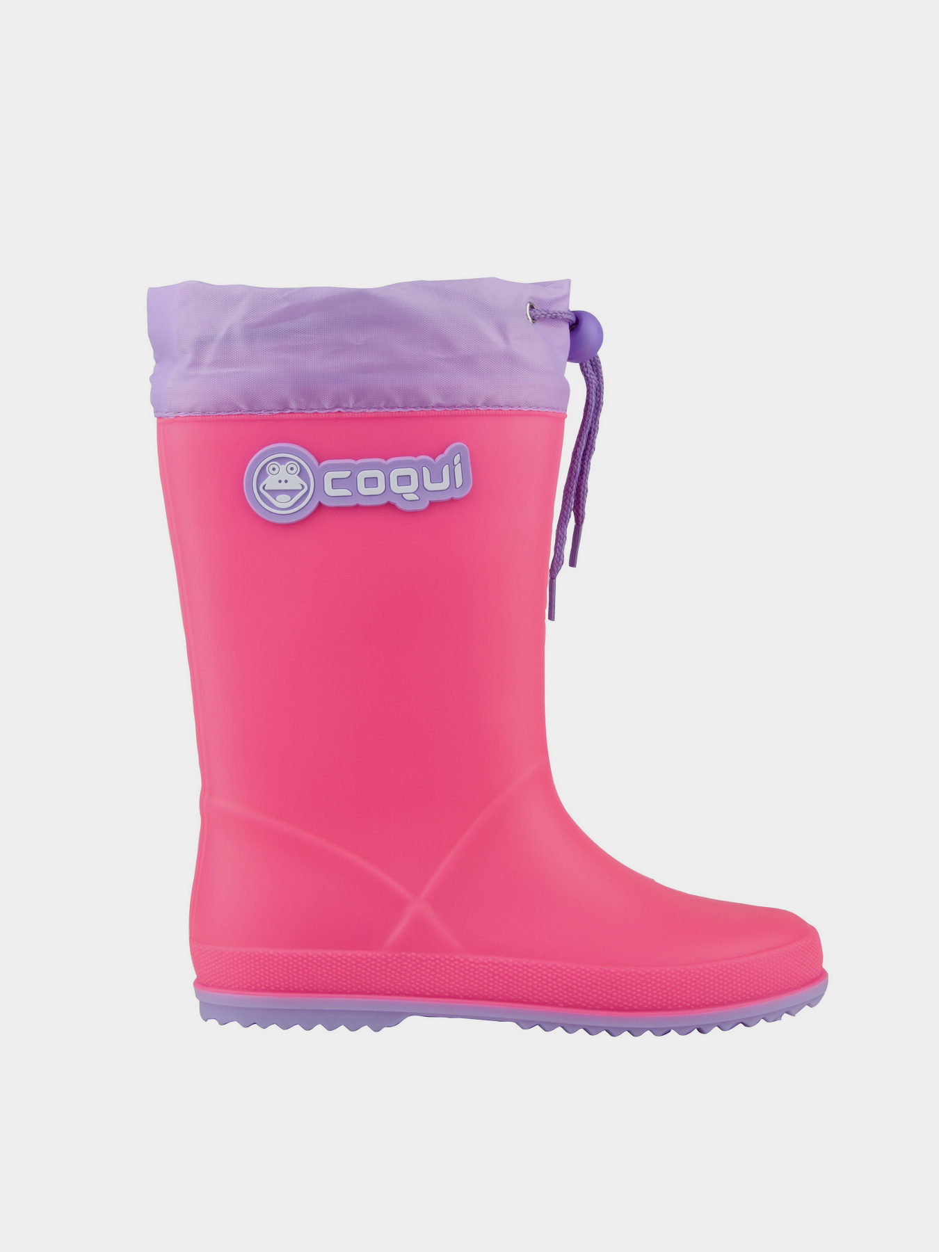 Чоботи гумові COQUI модель 8509Lt.fuchsia_Lt.lila Чоботи гумові COQUI модель 8509Lt.fuchsia_Lt.lila Фото