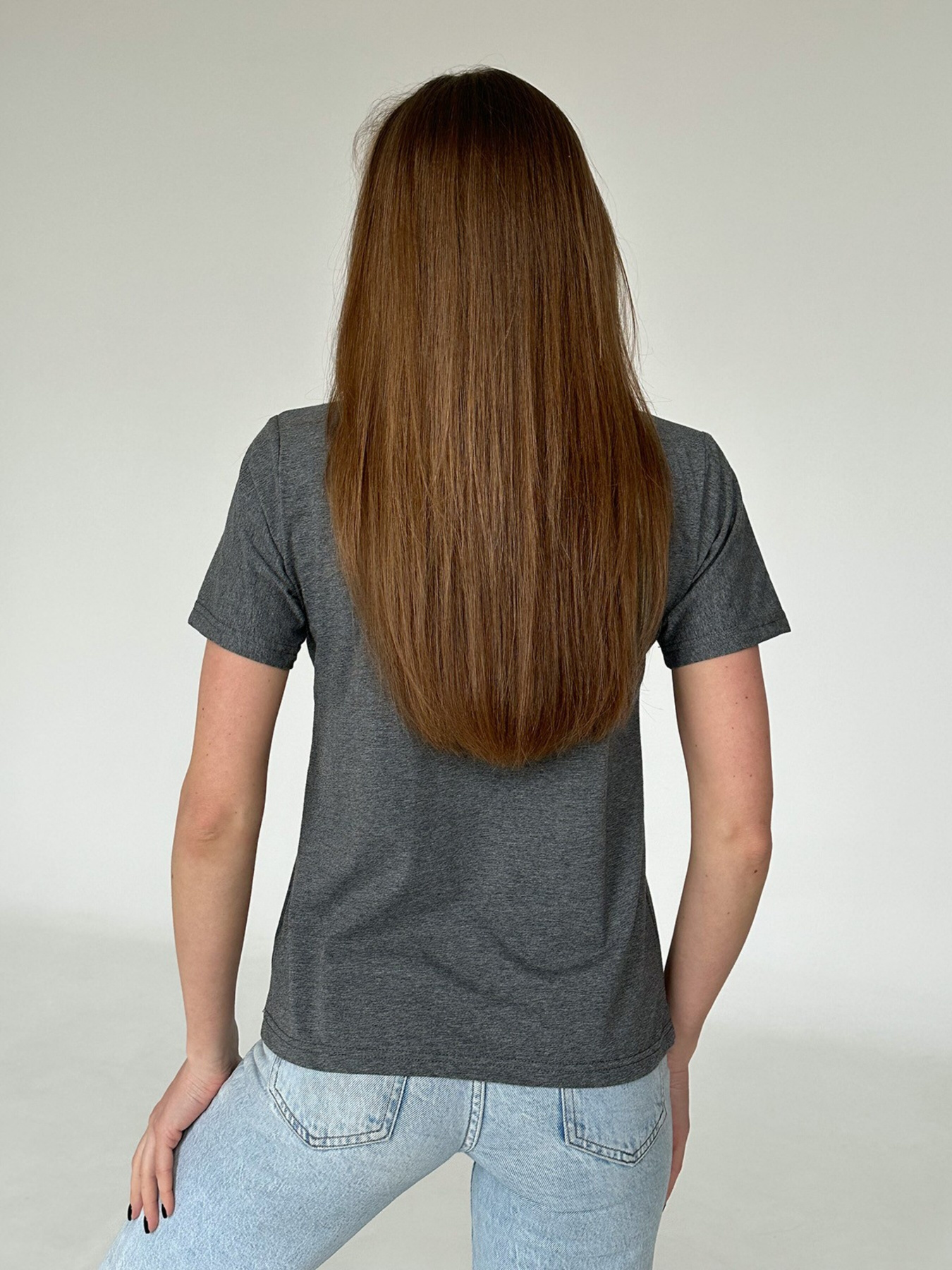 Футболка ISSA Plus модель WN20-462_darkgray Футболка ISSA Plus модель WN20-462_darkgray Фото