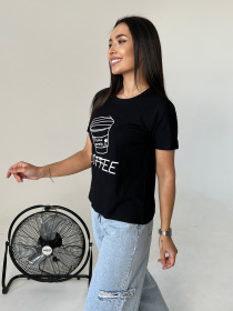 Футболки і поло ISSA Plus модель WN20-462_black Фото