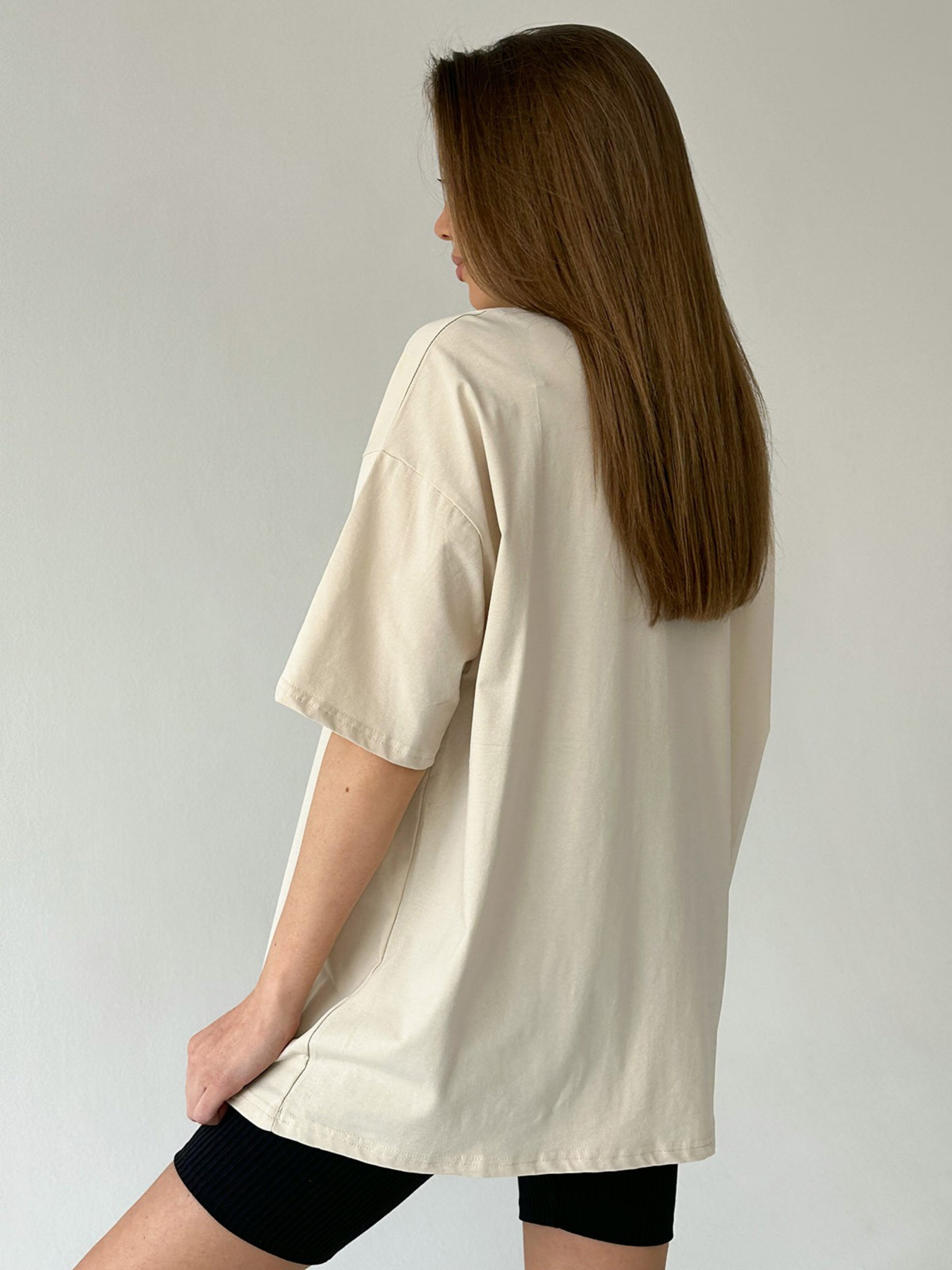 Футболка ISSA Plus модель WN20-464_beige Фото