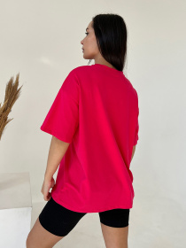 Футболка ISSA Plus модель WN20-464_raspberry Фото