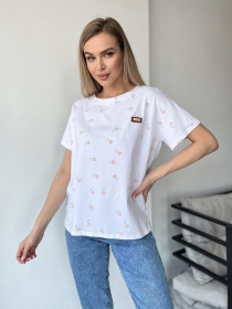 Футболка ISSA Plus модель WN20-466_white Фото