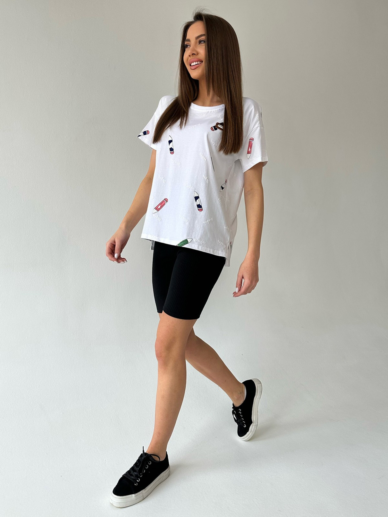 Футболка ISSA Plus модель WN20-468_white Фото