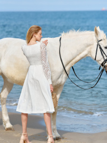 Платье миди Gepur модель 42495 Платье миди Gepur модель 42495 Фото