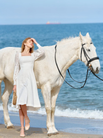 Платье миди Gepur модель 42495 Платье миди Gepur модель 42495 Фото