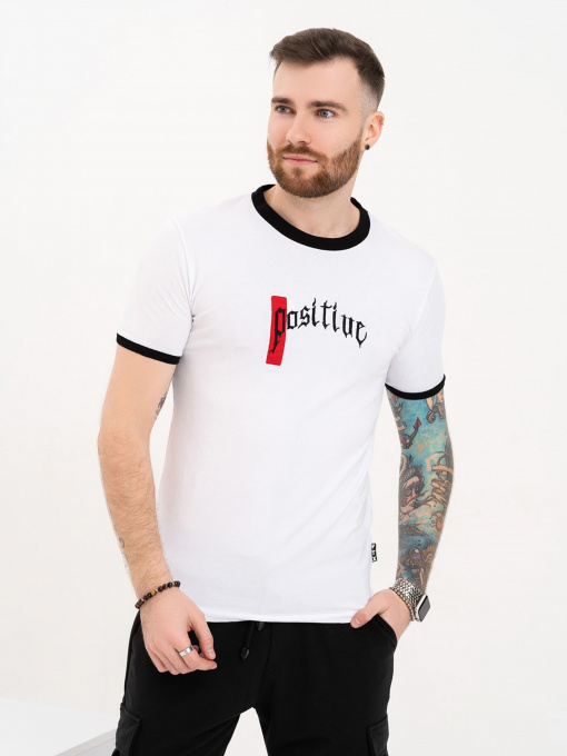 Футболка ISSA Plus модель GN4-100_white Фото