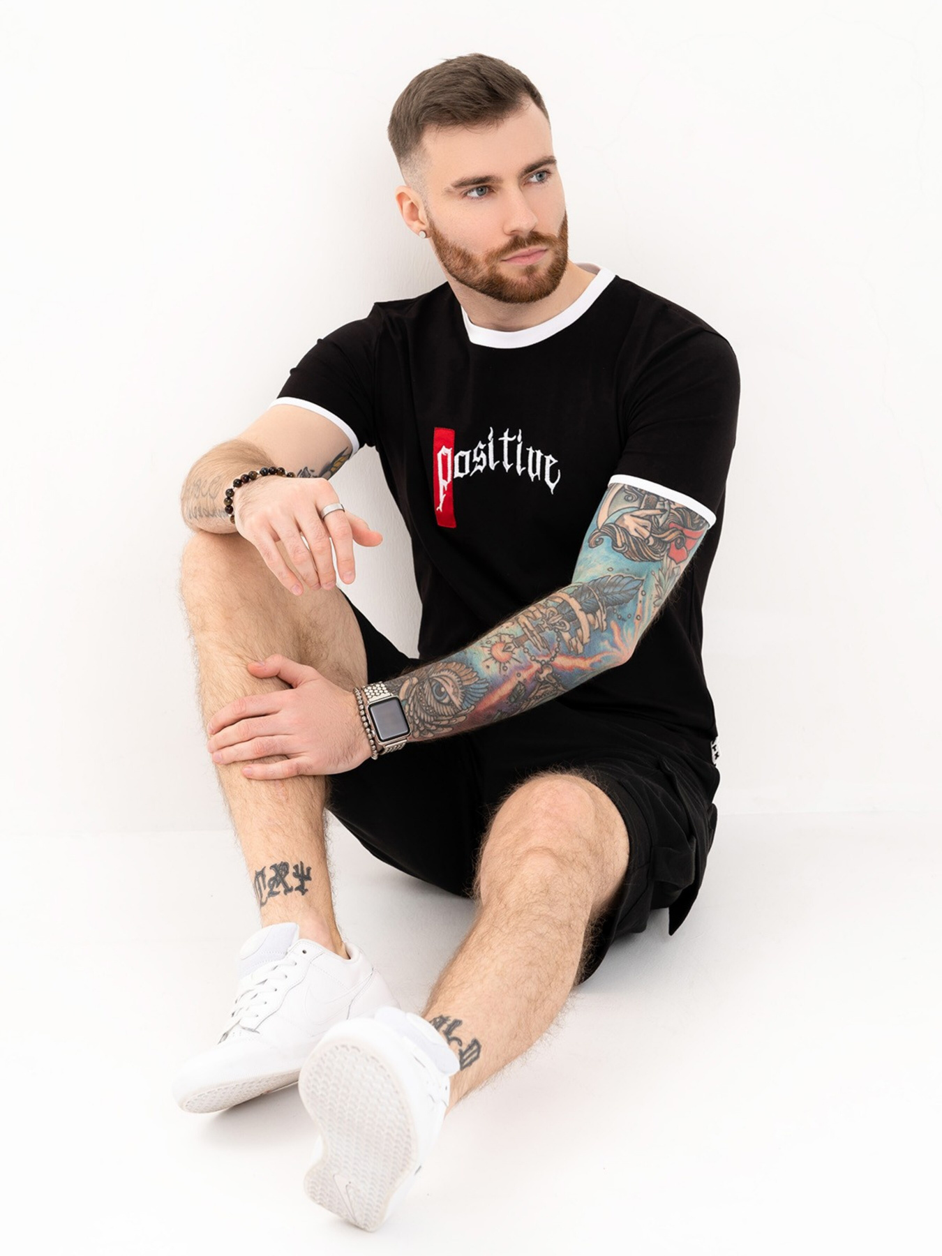 Футболка ISSA Plus модель GN4-100_black Фото