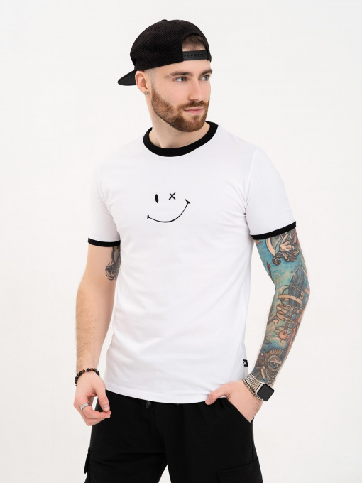 Футболка ISSA Plus модель GN4-101_white Фото