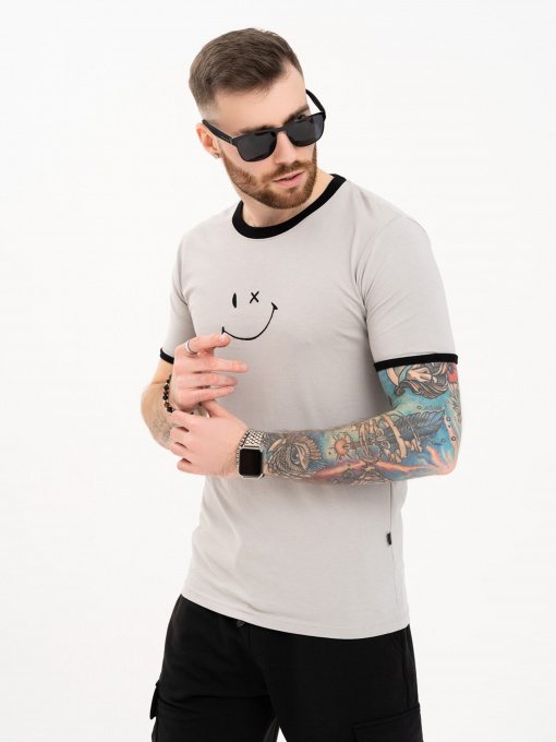 Футболка ISSA Plus модель GN4-101_olive Фото