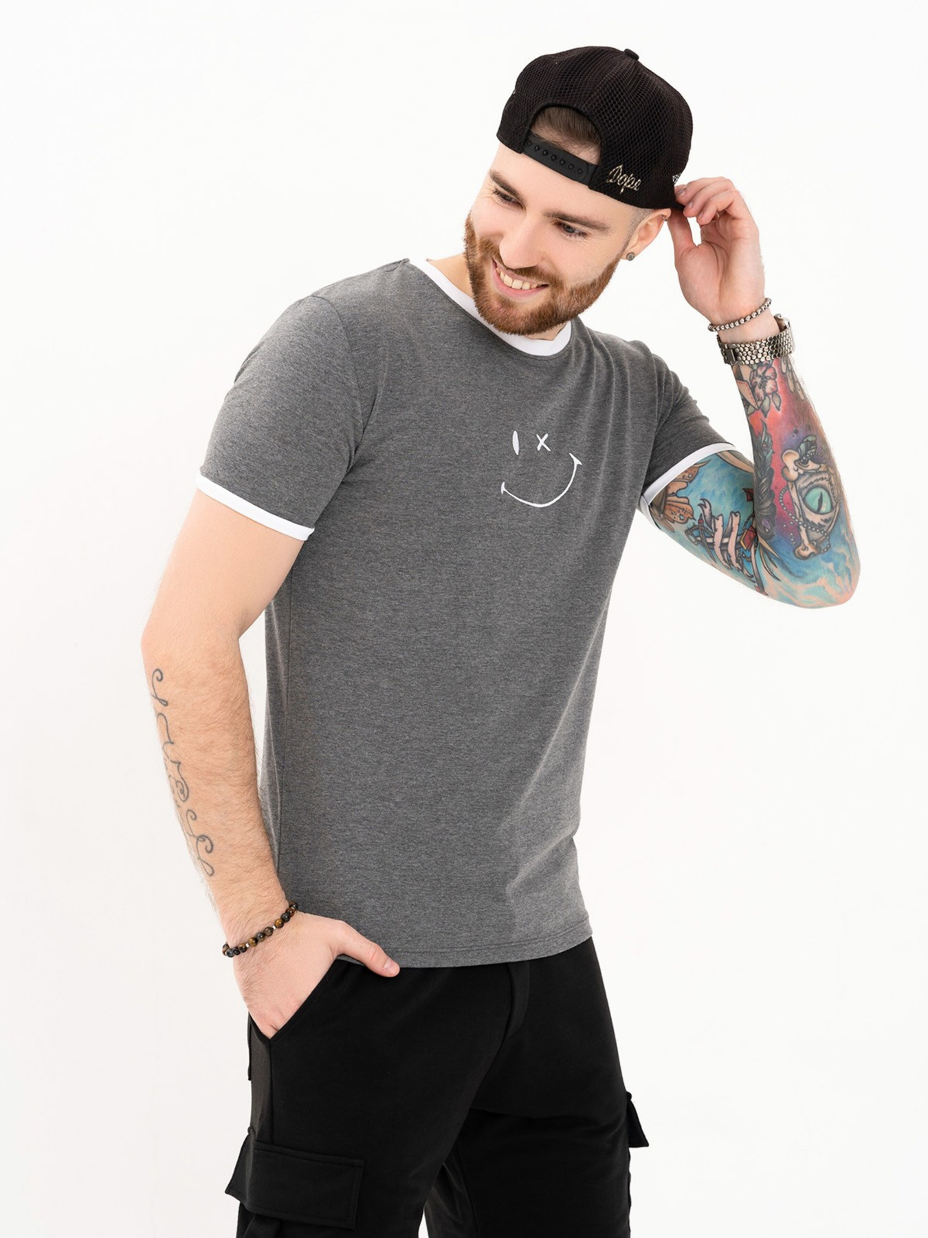 Футболки и поло ISSA Plus модель GN4-101_grey Фото