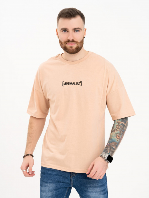 Футболка ISSA Plus модель GN4-102_beige Фото