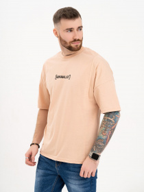 Футболка ISSA Plus модель GN4-102_beige Фото