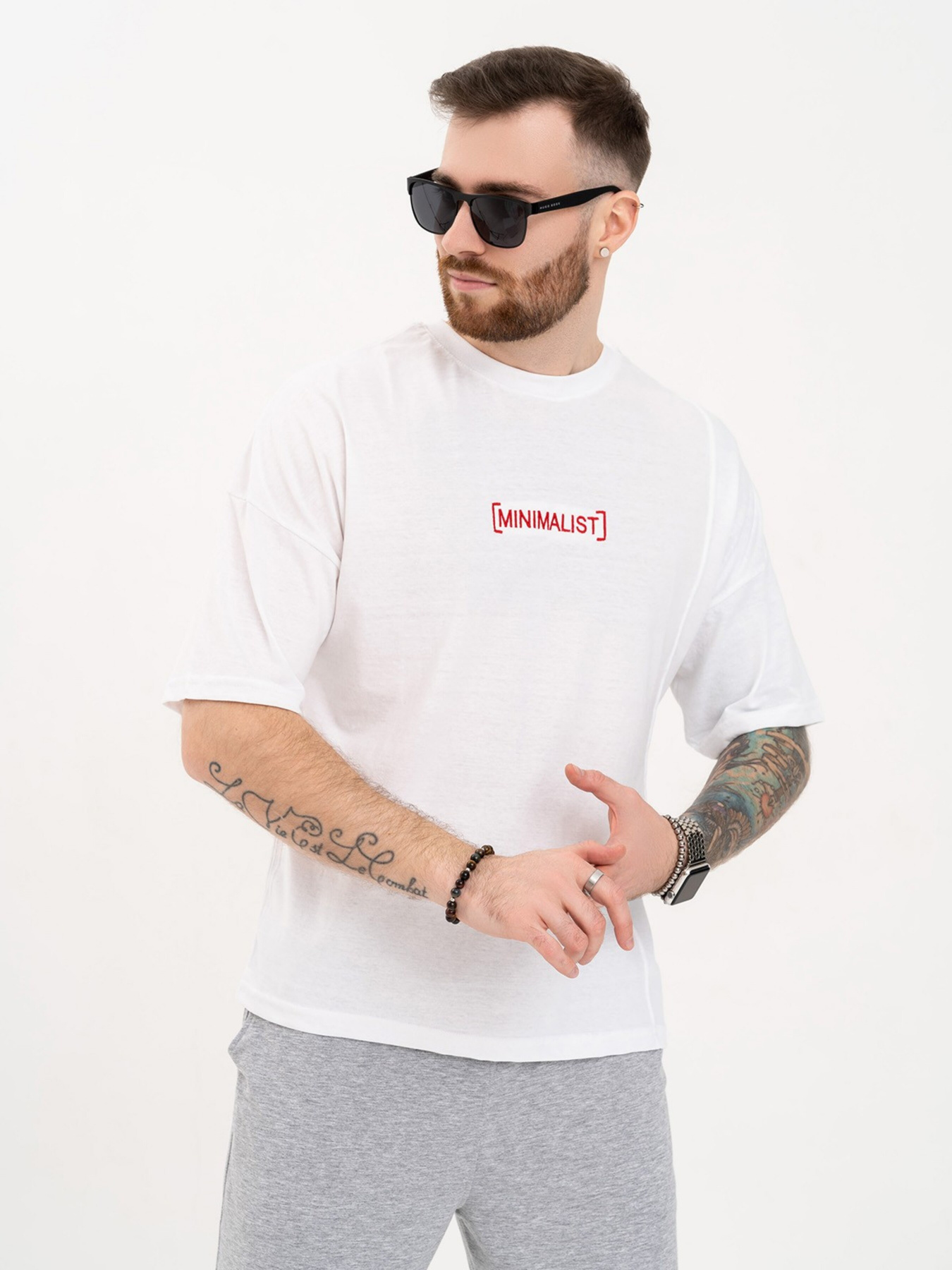 Футболка ISSA Plus модель GN4-102_white Фото