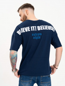 Футболка ISSA Plus модель GN4-102_blue Фото