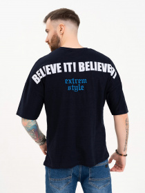 Футболка ISSA Plus модель GN4-102_darkblue Фото