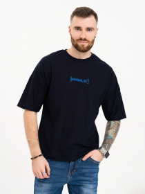 Футболка ISSA Plus модель GN4-102_darkblue Фото