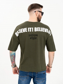 Футболка ISSA Plus модель GN4-102_khaki Фото