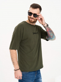 Футболка ISSA Plus модель GN4-102_khaki Футболка ISSA Plus модель GN4-102_khaki Фото