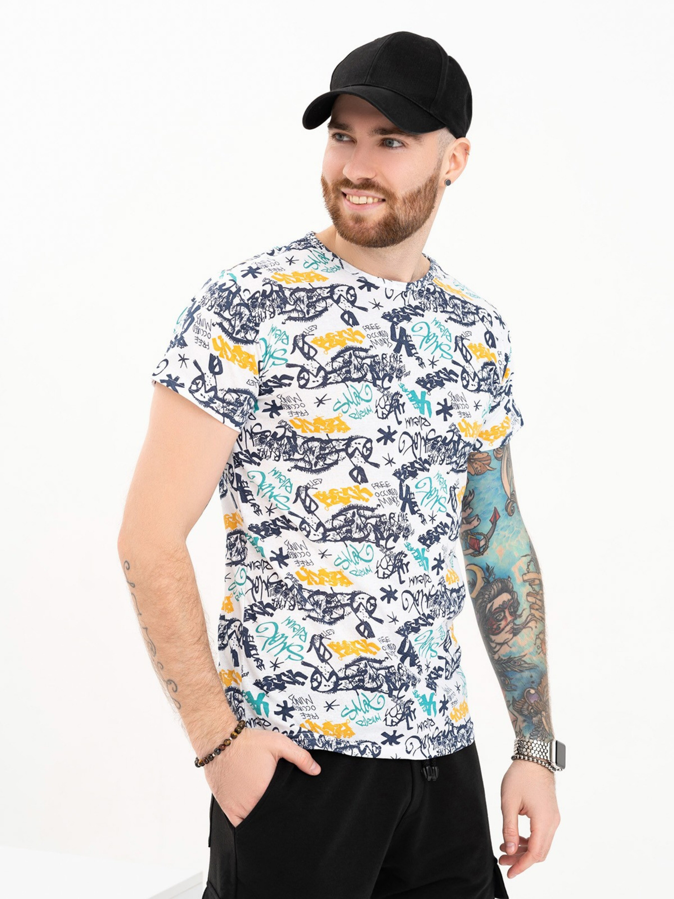 Футболка ISSA Plus модель GN4-104_multicolor Фото