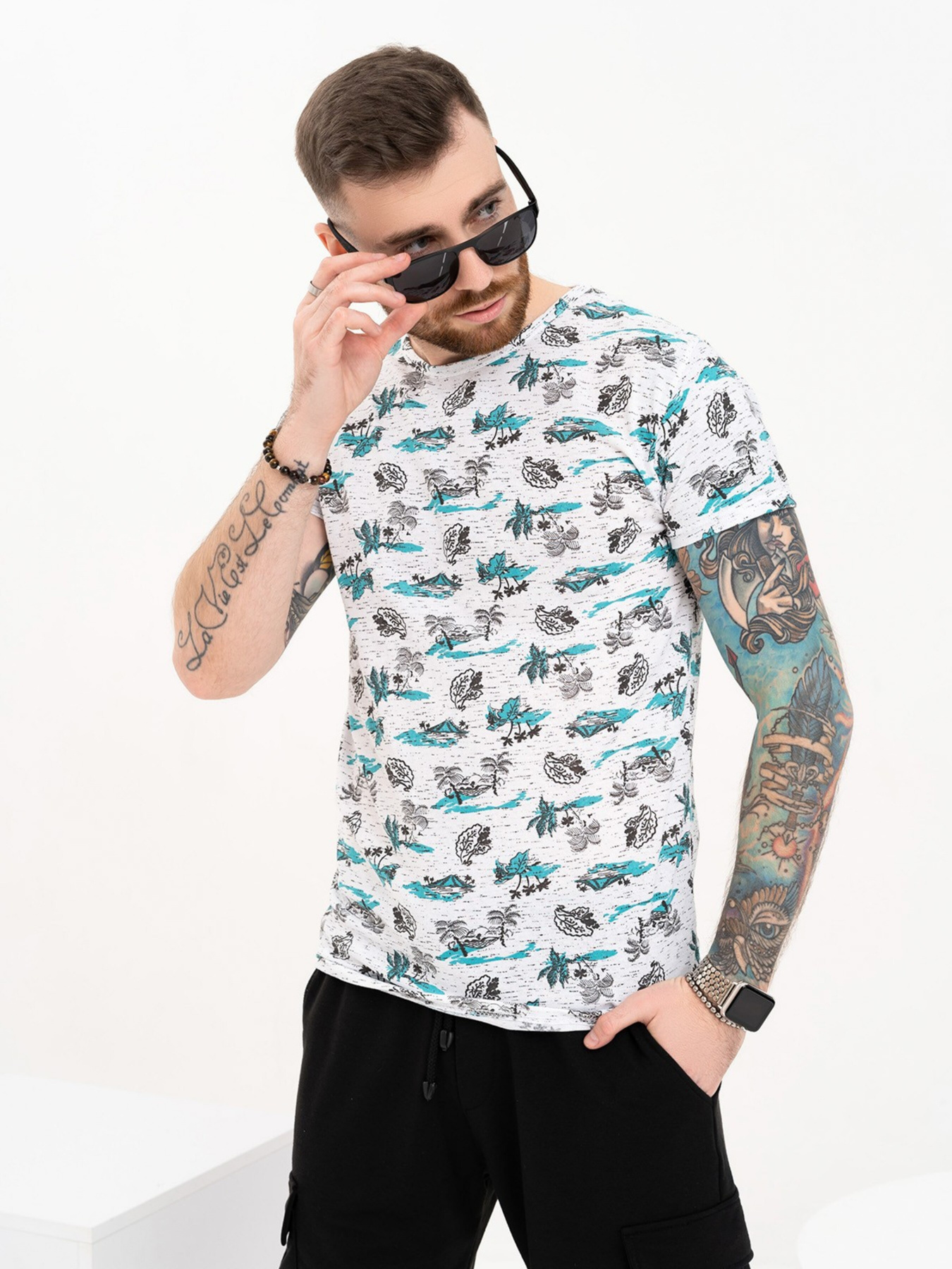 Футболка ISSA Plus модель GN4-105_multicolor Фото