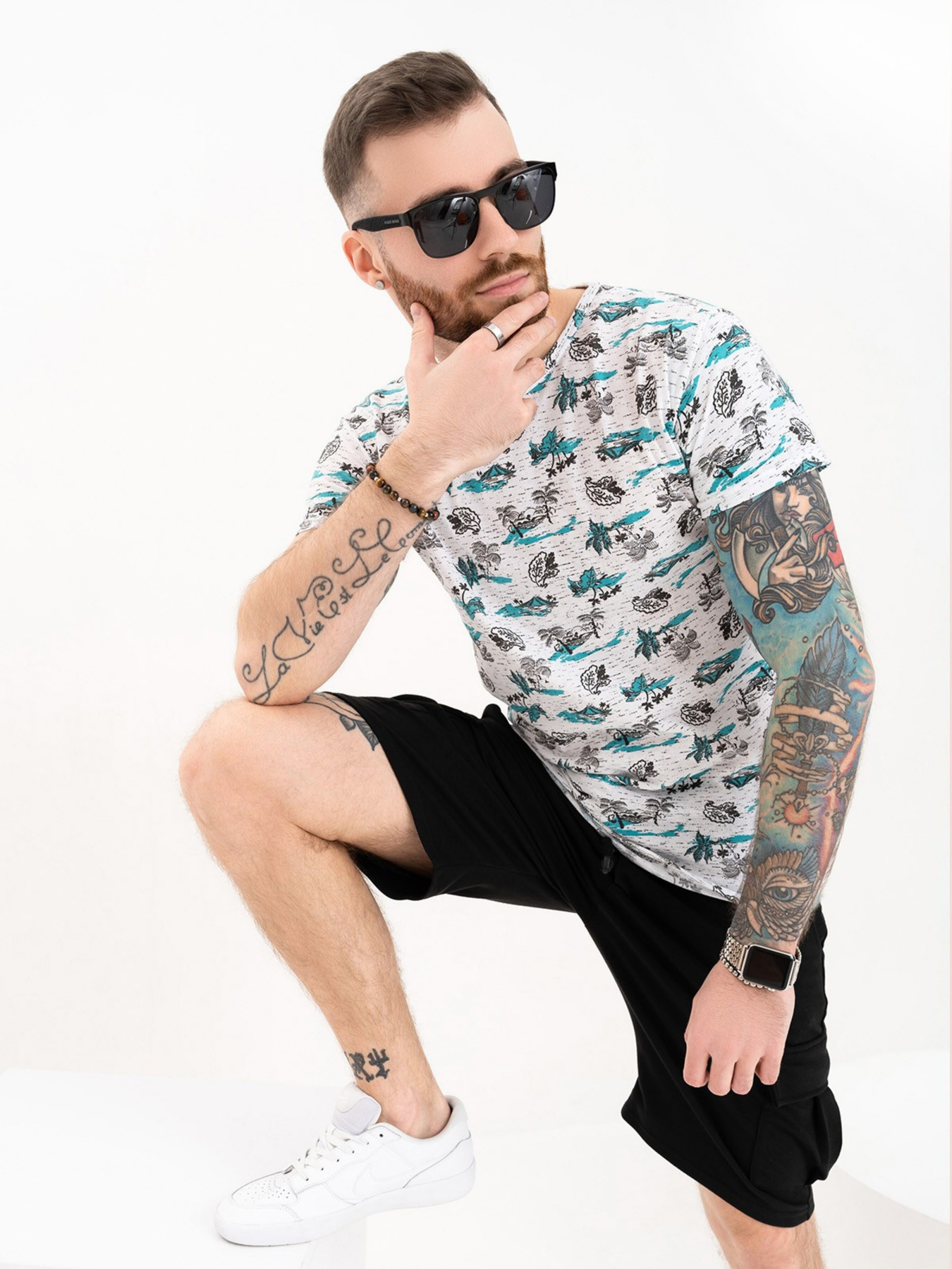 Футболка ISSA Plus модель GN4-105_multicolor Фото