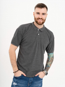 Поло ISSA Plus модель GN4-41_darkgray Фото