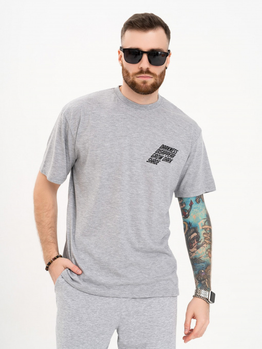 Футболка ISSA Plus модель GN4-99_grey Фото