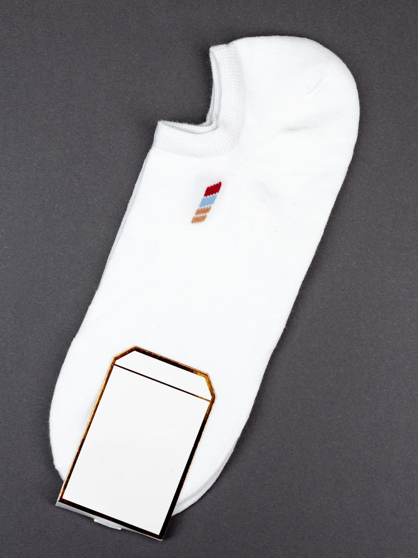 Носки ISSA Plus модель GNS-299_white Носки ISSA Plus модель GNS-299_white Фото