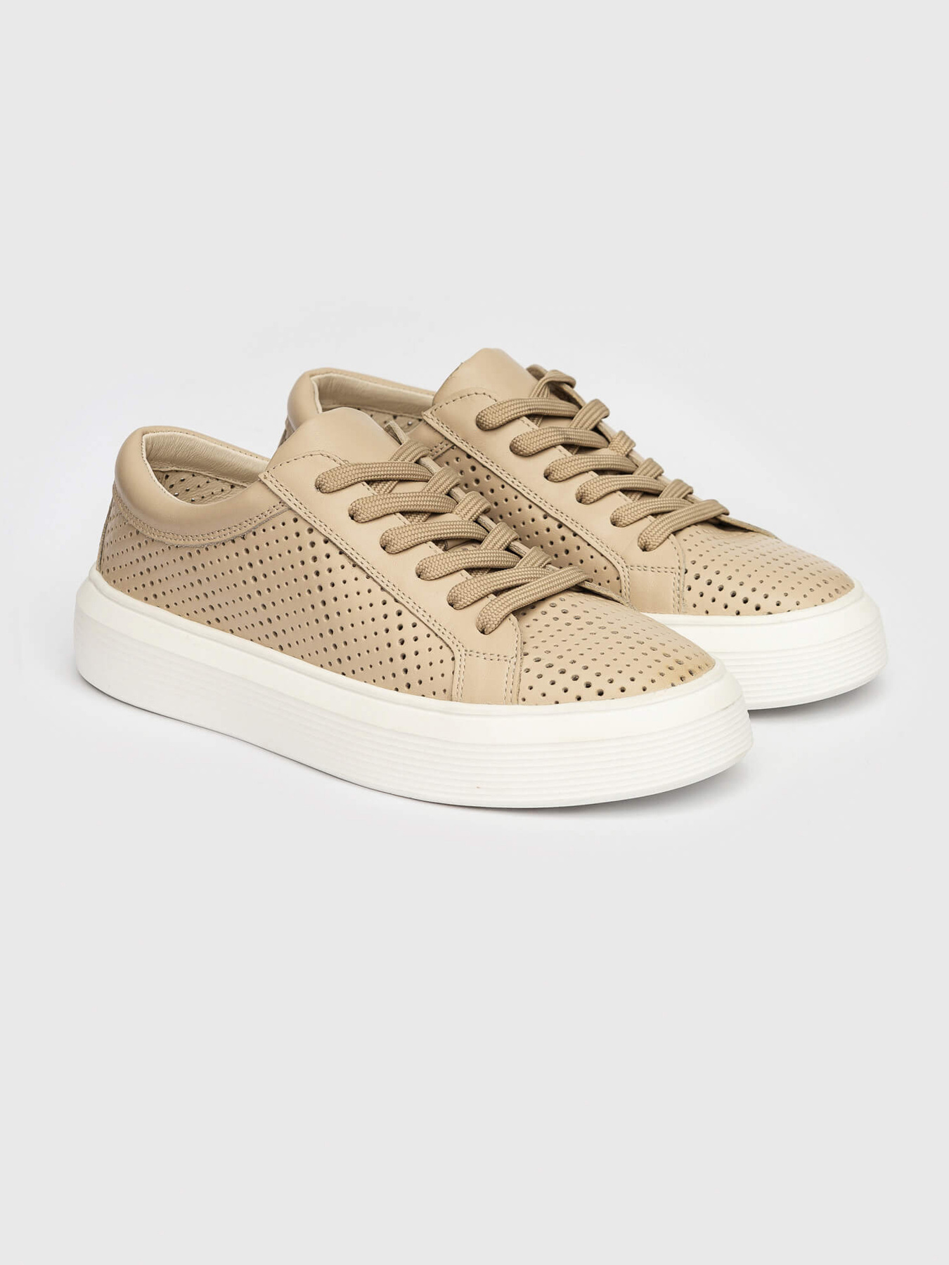 Кеды низкие Gem модель 0134-Pk-9W-cream Фото