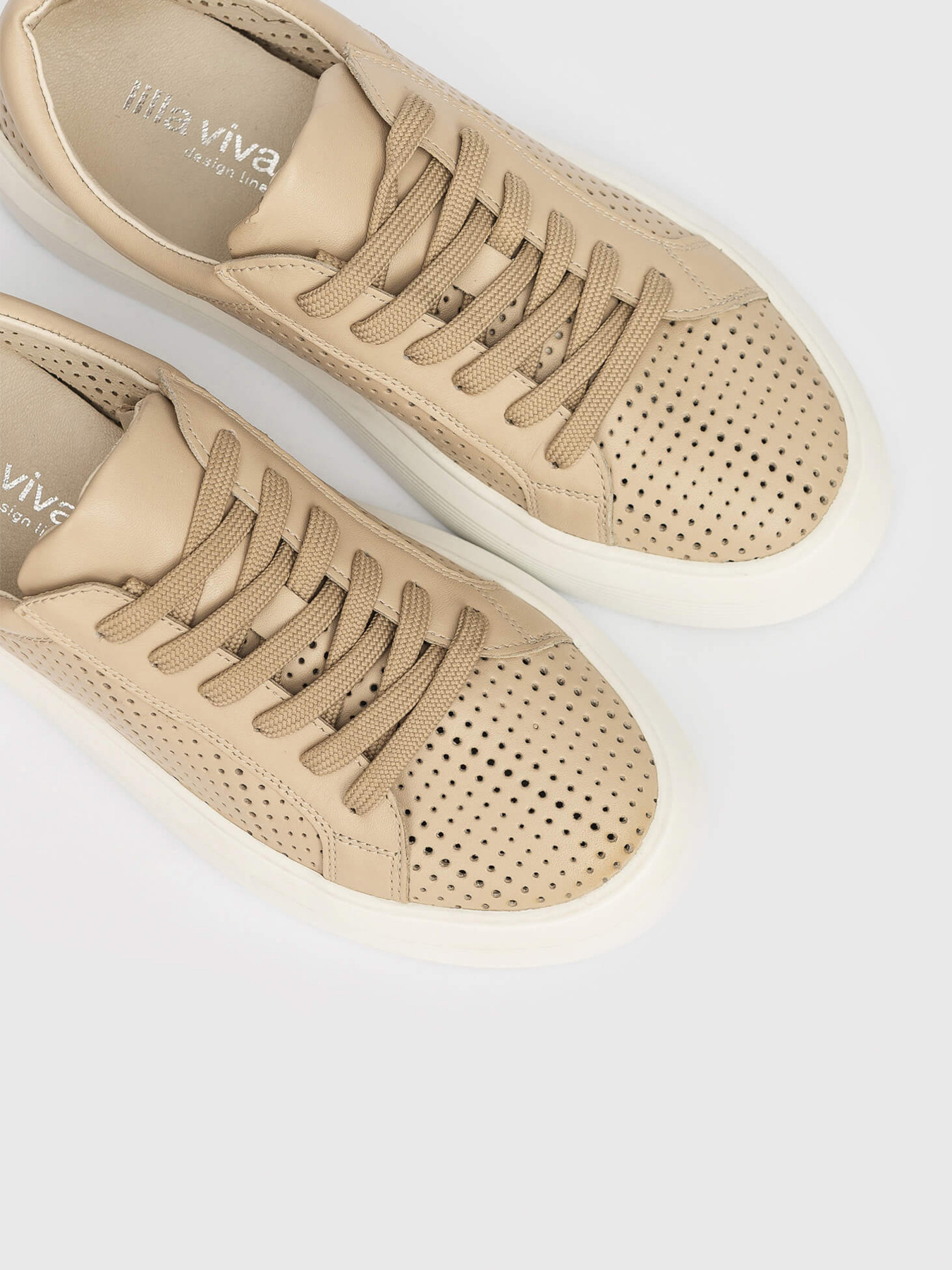 Кеды низкие Gem модель 0134-Pk-9W-cream Фото