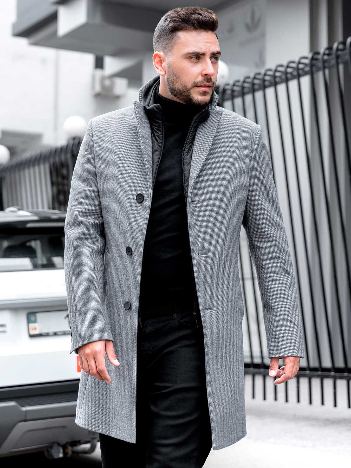 Пальто с утеплителем Sun's House модель T-163-182 Фото