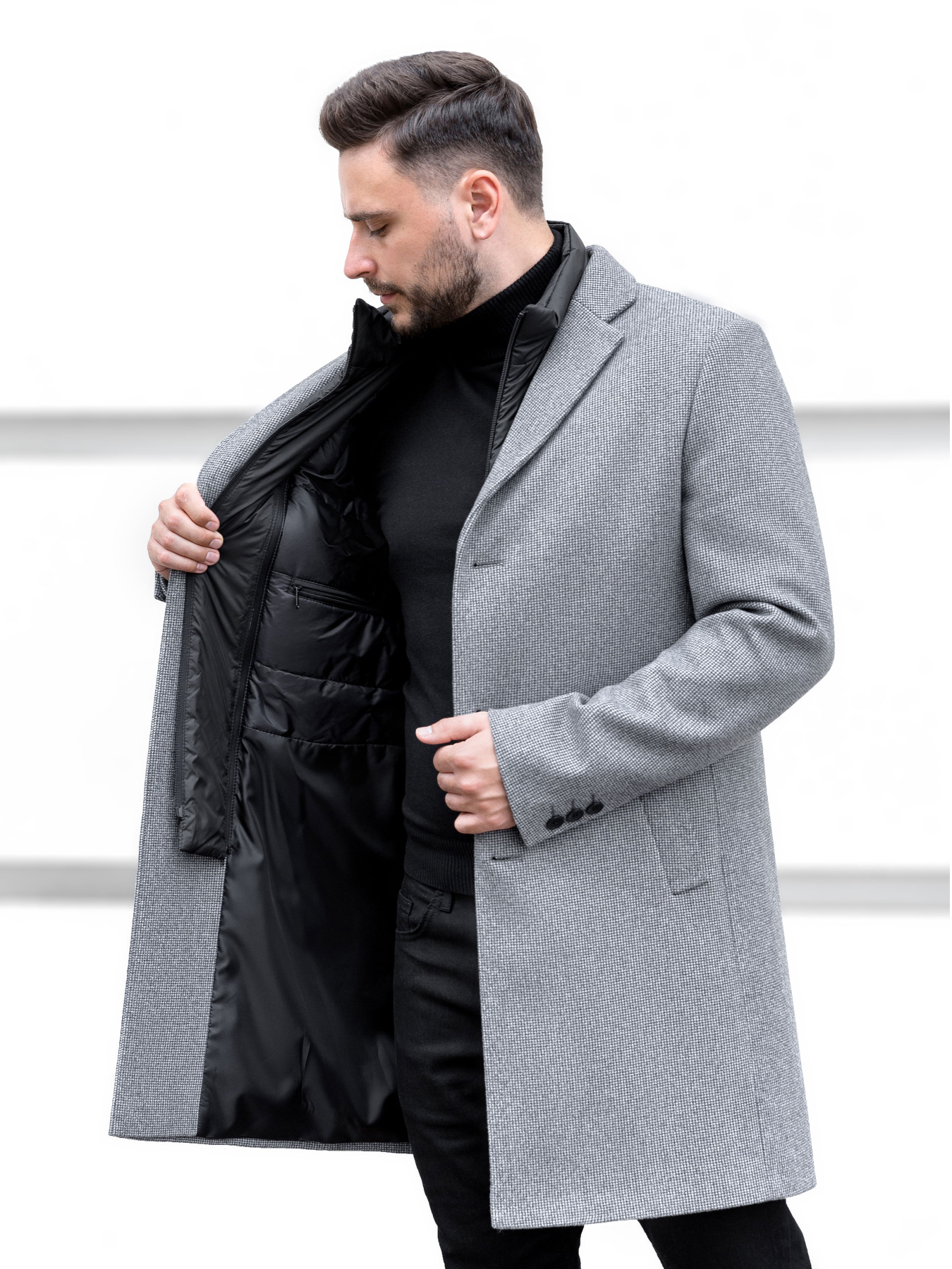 Пальто с утеплителем Sun's House модель T-163-182 Фото